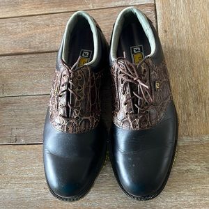 FJ Men’s Dry Joys Tour black&brown size 8.5